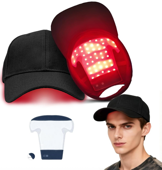 Rechargeable Red & Blue Light Therapy Hair Cap