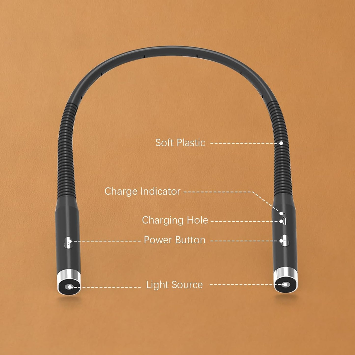 Flexible Fold Neck Reading Light