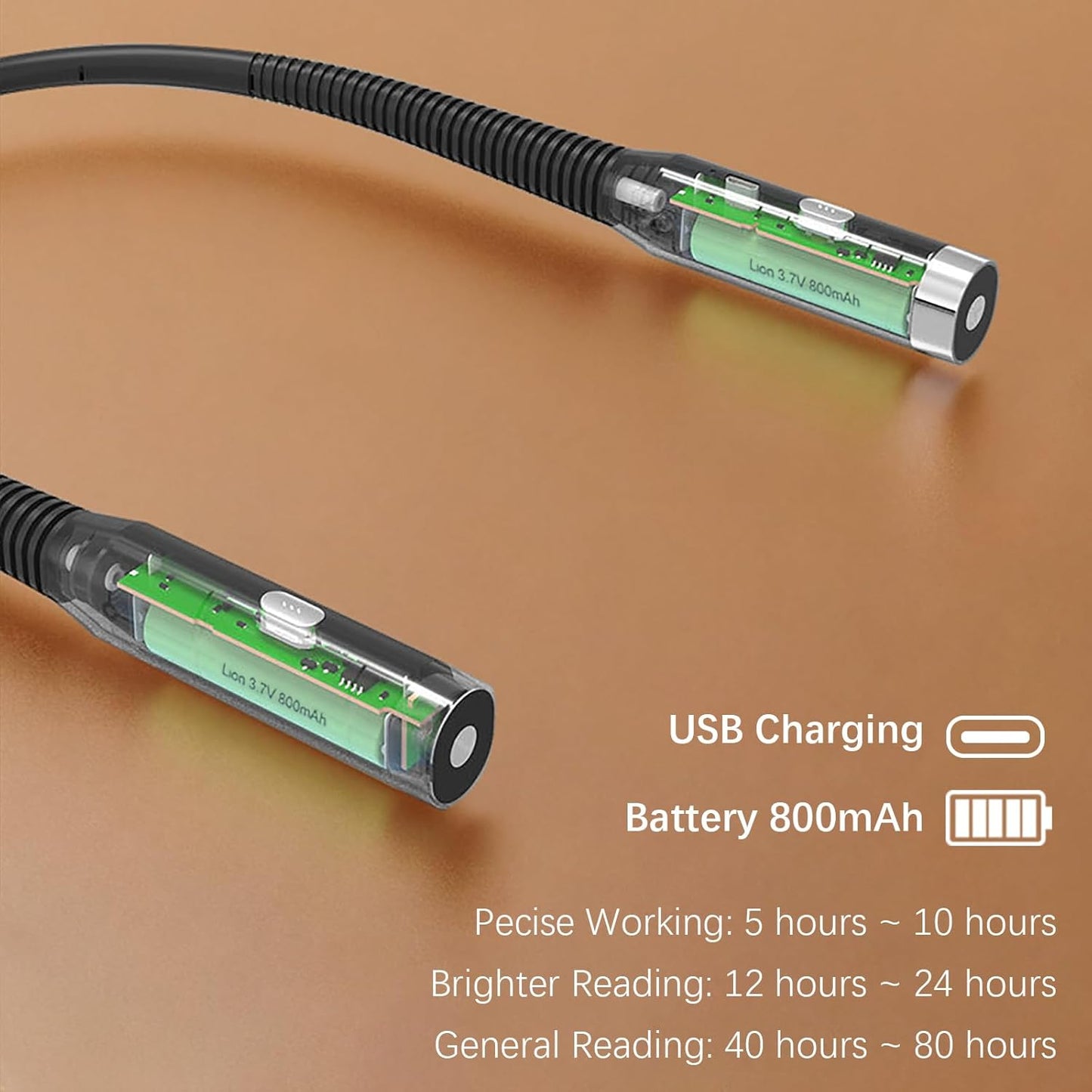 Flexible Fold Neck Reading Light