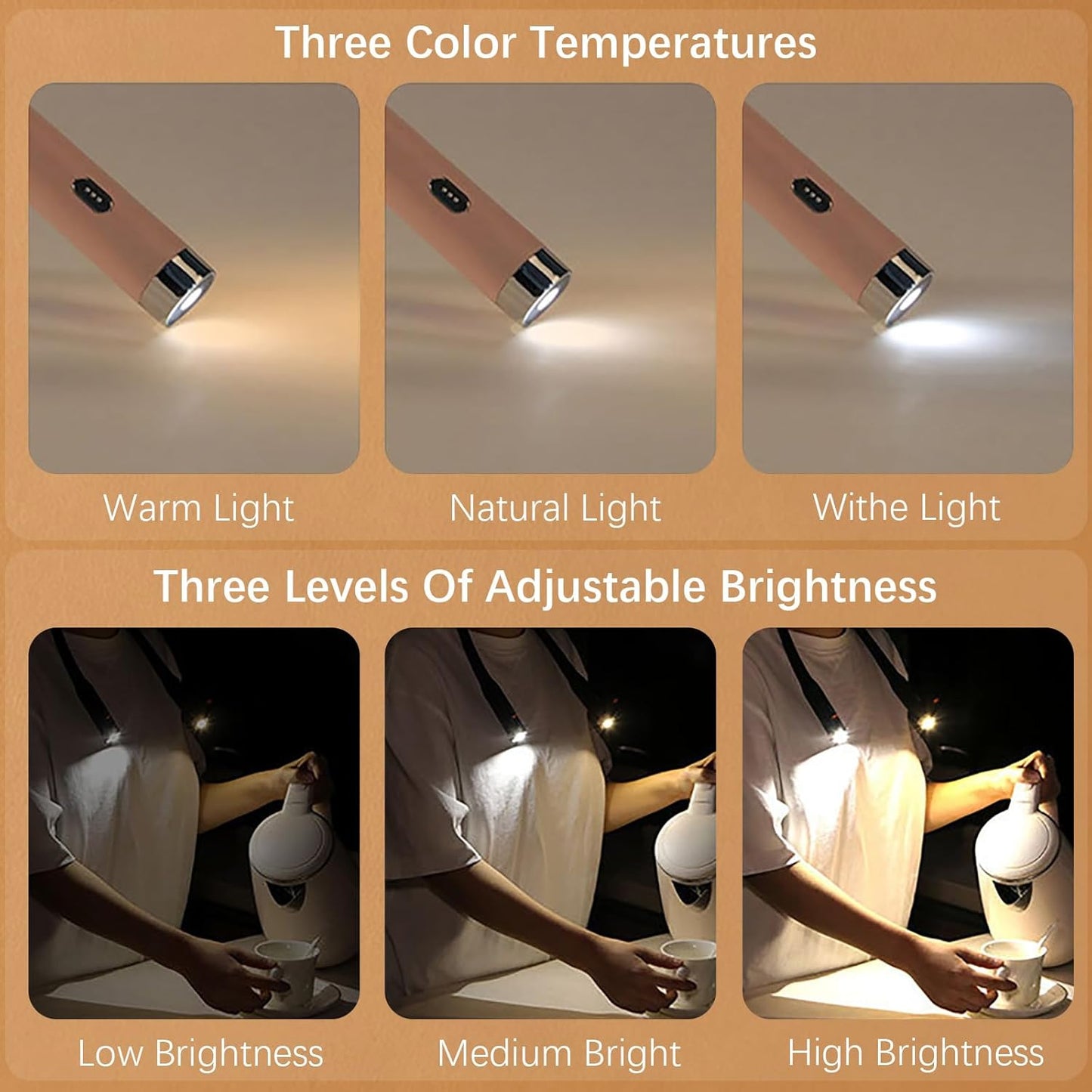 Flexible Fold Neck Reading Light