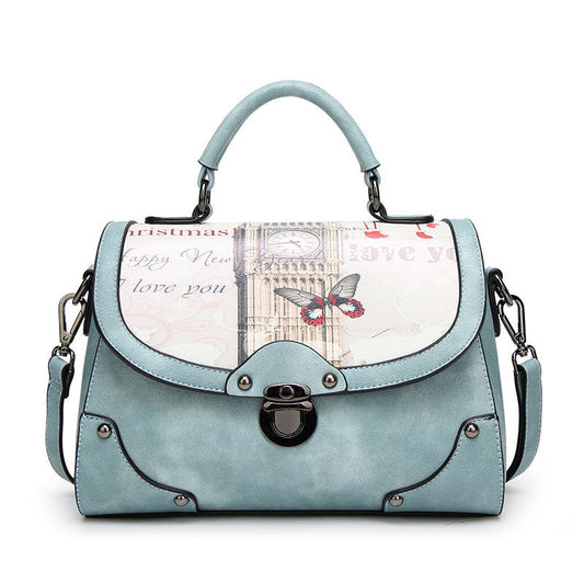 Fashion Printed Female Handbag