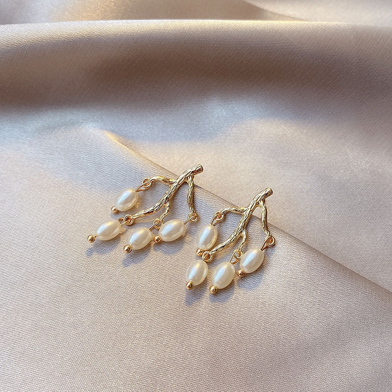 Pearl Branch Earrings