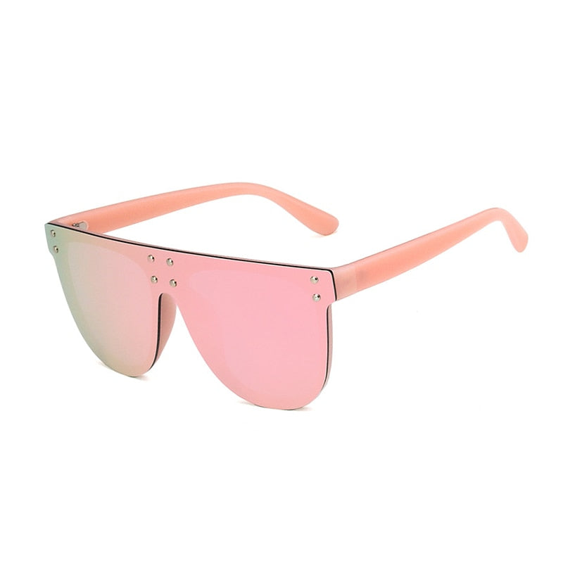 Luxury Retro Women Mirrored Sunglasses