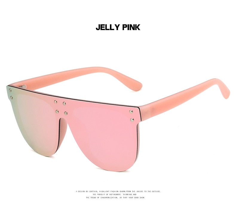 Luxury Retro Women Mirrored Sunglasses